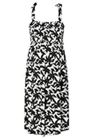 Noppies Maternity Nia Dress Sleeveless Allover Print Vestido, Black Big Flower-N230, XL para Mujer