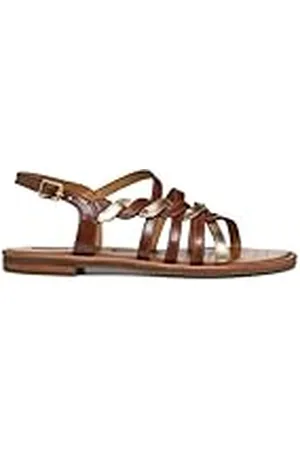 Geox D Sozy S D, Sandalia Plana Mujer, , 37 EU