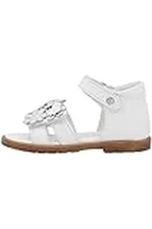 Falcotto Pelite, Sandalia Bebé-Niñas, (White), 24 EU