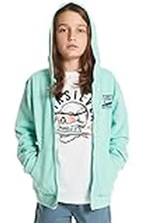 Quiksilver Retro Fade - Sudadera con Capucha y Cremallera para Chicos 8-16