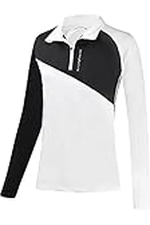 Black Crevice Camiseta Funcional con Cremalleras para Mujeres I Camisa Funcional Mujeres de poliéster-Elastano I Camiseta Deportiva regula Humedad I Camisa cómoda Mujeres