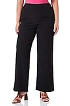 Pieces® PCBOSSY HW Wide Plain Pant Noos QX Pantalones, , 48 para Mujer