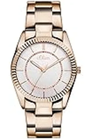 QS by s.Oliver S. Oliver – Reloj de Pulsera analógico para Mujer Cuarzo Acero Inoxidable So de 3190 de MQ