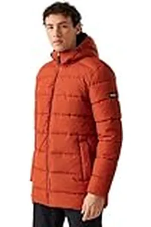 Regatta Lakiver - Chaqueta acolchada con cremallera completa para hombre, repelente al agua y aislamiento sin plumas, perfecta para exteriores, caminar, senderismo y camping
