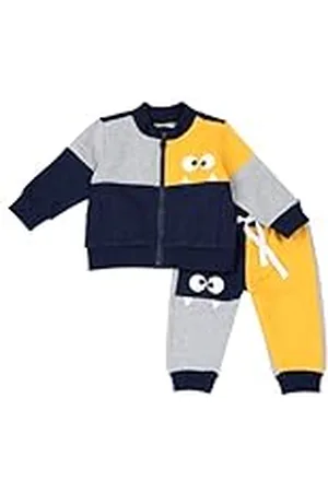 chicco Completo tuta due pezzi: felpa con zip e pantaloni, Niños, , 9M, Diseñado en Italia
