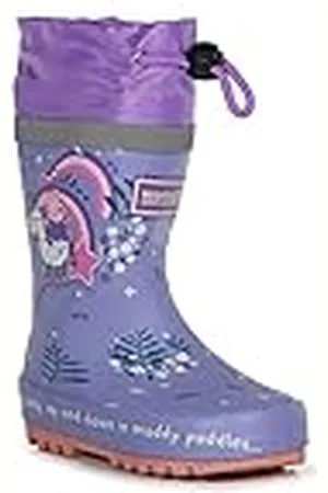 Regatta Peppa Pig - Goma Splash Welly con cordón ajustable