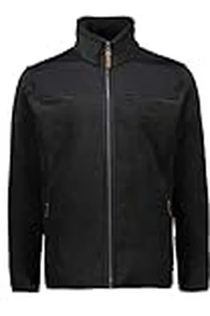 CMP Forro polar Arctic Fleece con cremallera, chaqueta de hombre, carbón M, 58