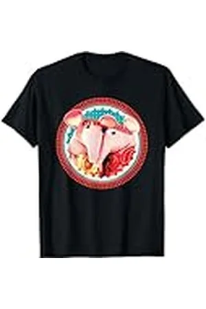 Clangers Major & Mother Clanger Amor Día de San Valentín Retro Camiseta