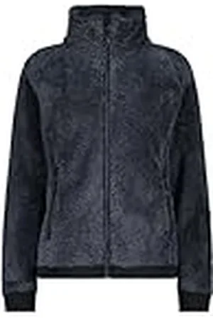 CMP Chaqueta de forro polar Highloft para mujer, titanio negro, 50