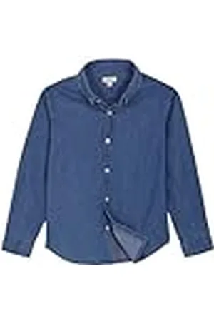 Gocco Camisa Vaquera Cuello Normal con Tapeta Claro