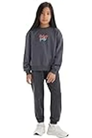 DeFacto Jeans für Teenager-Trendige Mädchen Jeanshosen Cargohosen Pantalones, , 8-9 años para Niñas
