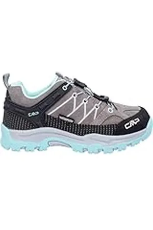 CMP Kids Rigel Low Trekking Shoes WP, Zapatos para Caminar, Cemento-Alluminio, 29 EU