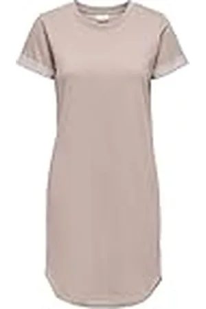 JDY Ivy Life S/S Dress Jrs Noos Vestido, Adobe Rose, S para Mujer