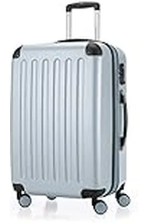 Hauptstadtkoffer Spree - Maleta rígida, Trolley expandible, Equipaje de Viaje, 4 Ruedas Dobles, TSA, 65 cm, 74 litros, Piscina Azul