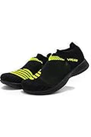 UYN VR 46 Casual, Zapatillas Hombre, Black/Yellow, 41 EU