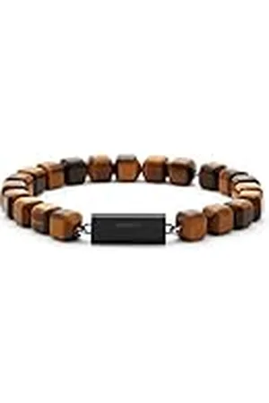 MVMT Pulsera para Hombre Colección GEO BEAD BRACELET Con Piedras de ojo de tigre - 28200239