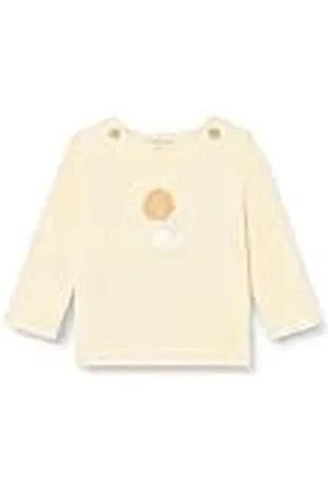 Noppies Tee Bethal Long Sleeve Camiseta, Biscotti-N169, 3 Mes Unisex bebé