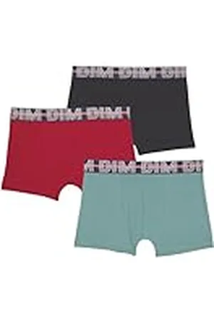Dim Eco Coton Stretch Garçon X3 Boxer, , 12 años para Niños