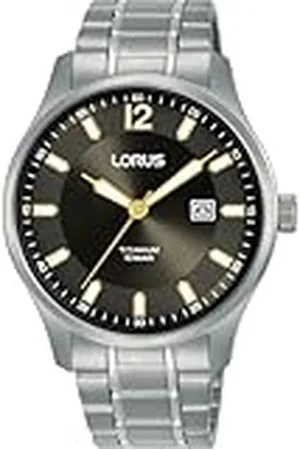 Lorus Reloj Analógico de Cuarzo para Hombre con Pulsera de Titanio