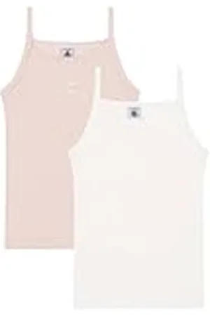 Petit Bateau A0BMS Camisas Sin Mangas Con Tirantes Niñas 12 Años