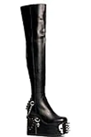 Lamoda Out of Line, Botas Altas hasta la Rodilla Mujer, , 38 EU