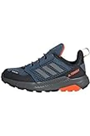 adidas Terrex Trailmaker Rain.RDY Hiking Shoes, Zapatos de Senderismo, Wonder Steel/Grey/Impact Orange, 31 EU