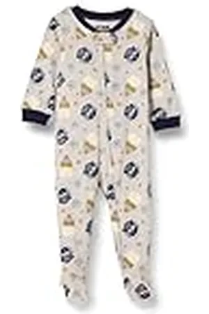 Amazon Disney | Marvel | Star Wars Pijama Ceñido de Algodón con Pies Unisex Bebés, , 0 meses