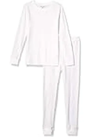 Amazon Conjunto de Pijama Ajustado en Punto gofrado Mujer, , XL