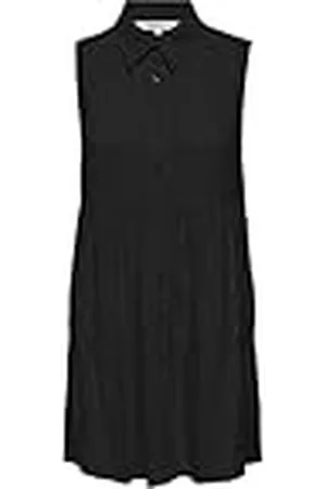 ONLY Onlsiesta S/L Linen Bl Shirt Dress Pnt Vestido Blusa, , Mujer