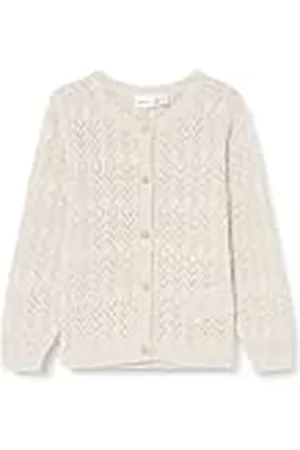 NAME IT NMFHIPIL LS Knit Card, Suéter cárdigan Niñas,