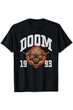 DOOM Ripple Junction x 1993 Lost Soul Pixelated Skull Camiseta