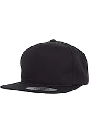 Flexfit Yupoong - Gorra para niños, color liso, Negro, 6-14 años