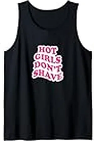 Original Cheddar Las chicas calientes no se afeitan Camiseta sin Mangas