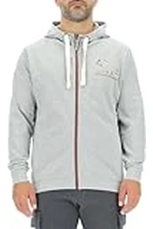 Jeep O102891-G347 J Sudadera Capucha Y Cremallera Completa Hombre - Wildernesss Exploration - Estampafo Oso J23W S