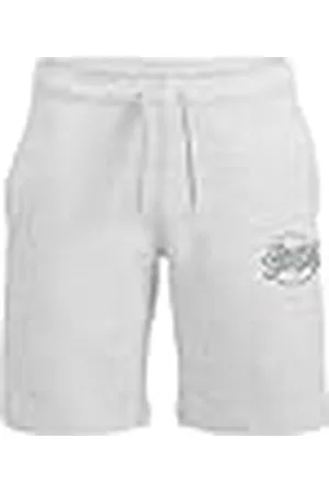 JACK & JONES Jpstminds Imp Jnr-Pantalones Cortos de chándal, Color Blanco, 116 para Niños