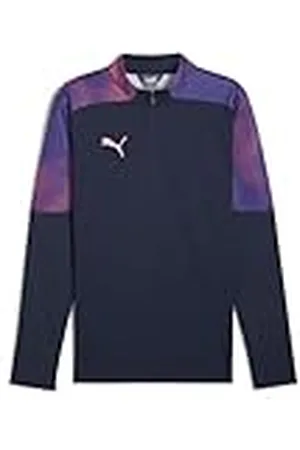 PUMA Individualfinal - Chaqueta de punto con cremallera de 1/4 para hombre