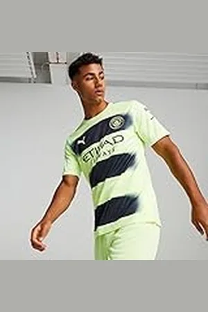Manchester City FC PUMA , Hombre Camiseta, Temporada 2022/23 Oficial Tercera Equipación