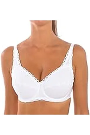Playtex Bra Woman Classic Organic Cotton Support Non-Wire Bra x1, , 75D