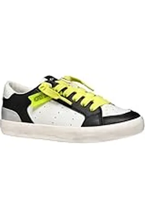 Geox J GISLI Girl A, Zapatillas, White/Black, 36 EU