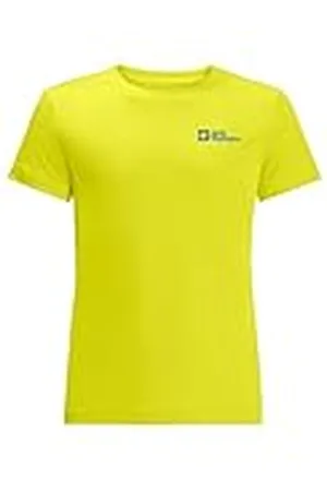 Jack Wolfskin Active Solid T K Camiseta, , 116 cm para Niñas