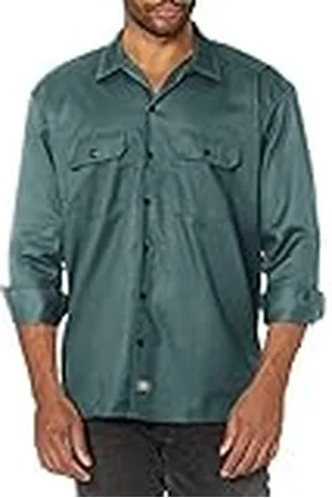 Dickies Chemise de Travail À Manches Longues Camisa, Hombre, , XL