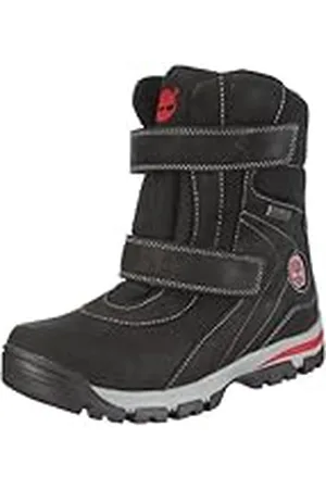 Timberland JIMINPK GTXSNWBT BLK/Red 68992 - Botas de Cuero Nobuck para niños, Color , Talla 37.5