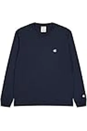 Champion Legacy Basics-L-s Crewneck Camiseta de Manga Larga, , Hombre