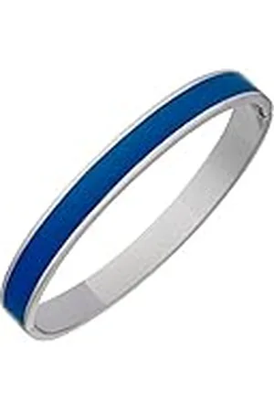 Christian Lacroix XF11024LB-M - Pulsera de latón y Metal Plateado y Brillante para Mujer, Talla Mediana