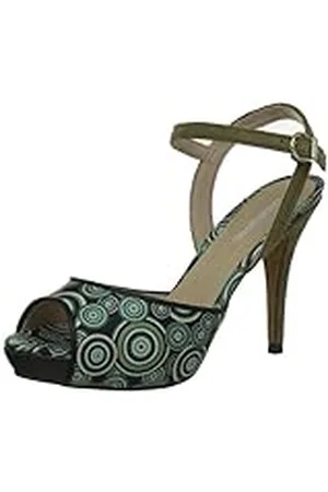 Desigual Lisa 2 31Ss261_Bleu (5062) - Sandalias de Cuero para Mujer, Color Azul, Talla 38