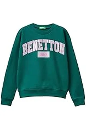 Benetton Jersey G/C M/L 3j68c10l8 Sudadera con Capucha, , 120 cm Niñas y niñas