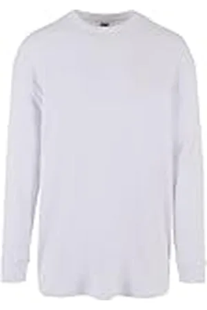 Urban classics Organic Boxy Rib-Camiseta de Manga Larga, , L para Hombre