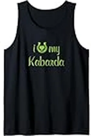 Hip Entrenador de equitación I Love My Kabarda Horse Equestrian Show Camiseta sin Mangas