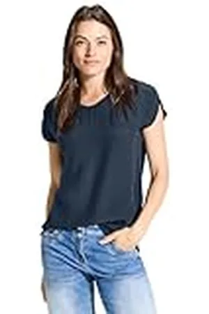 CECIL B344833 Blusa de Viscosa Lisa, , XL Mujeres