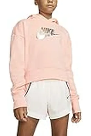 Nike G NSW FF Crop Sudadera, Niñas, , Small